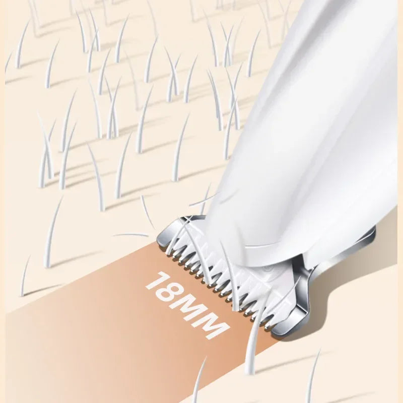 LimpiaGarritas, con luz LED, impermeable, pantalla LED, cuchilla ancha de 18 mm.